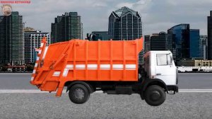 Машинки. Мультик-пазл. Мусоровоз. Развивашки для самых маленьких от студии Крошка Антошка ТВ