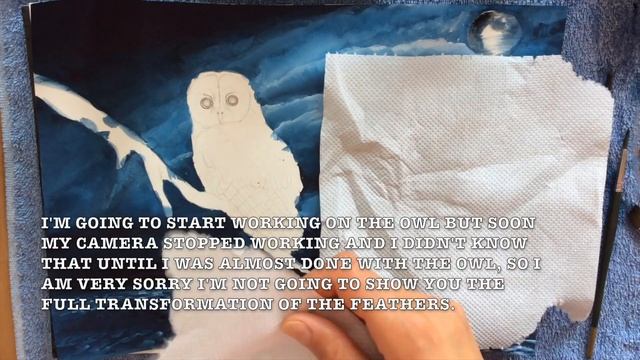 Watercolor Night By The River Painting Video Demonstration