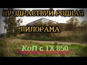 Ну привет Пилорама я скучал, КоП с ТХ 850