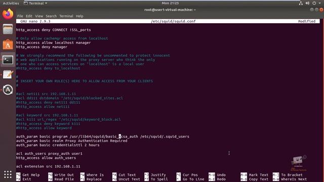 How to Setup User Authentication in Squid Proxy Server смотреть онлайн