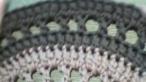 Вяжем вместе: Круглый коврик из полиэфирного шнура. "Классика"