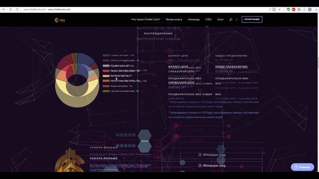 ✅Chelle Coin ICO обзор и описание смотреть онлайн