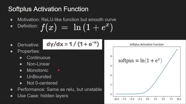 Neural Networks From Scratch - Lec 16 - Summary of all Activation functions in 10 mins смотреть онлайн