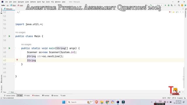 30 Sep | Accenture coding questions | Accenture Assessment test 2023 смотреть онлайн