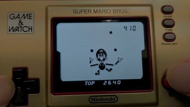 Game&Watch Super Mario Bros. - Ball Game B ( up to 1000pts.) смотреть онлайн