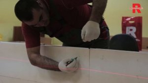 Руспанель. Возведение внутрикомнатной перегородки из Кремлевских Блоков РУСПАНЕЛЬ