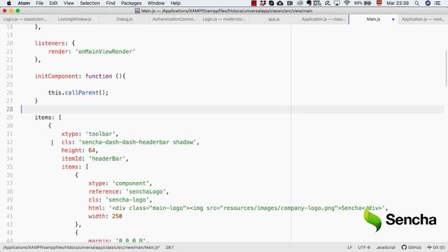 Creación de Aplicación Universal JavaScript con Sencha ExtJS y el Admin Dashboard смотреть онлайн