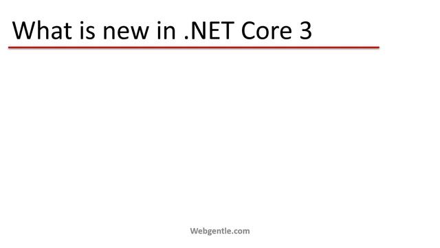 (#2) What's new in .NET Core 3.0 | .NET Core 3.0 tutorial смотреть онлайн