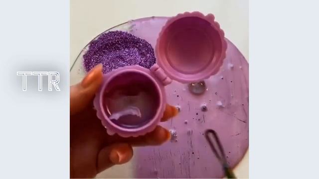 Удовлетворяющая слизь ASMR | Расслабляющее видео слизи #13 - хрустящие слаймы смотреть онлайн