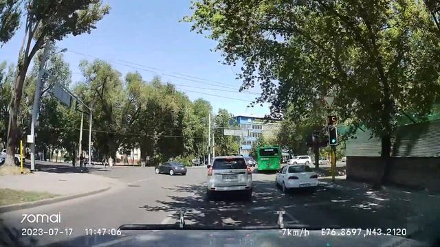 Алматы. Дороги нашего города. Июль 2023. Казахстан. Almaty. July 2023. Kazakhstan. The roads смотреть онлайн