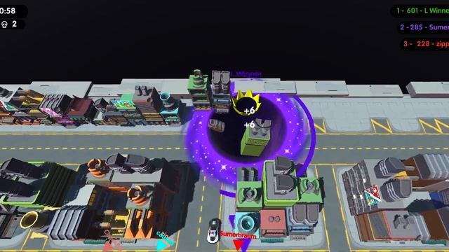 Hole.io Map Control: 100.00% - Time Mode Big Hole WORLD RECORD #320 смотреть онлайн