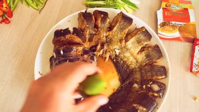 Сом на пару по Китайский! Готовим рыбу смотреть онлайн