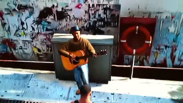 GTA 5 чувак с гитарой! смотреть онлайн