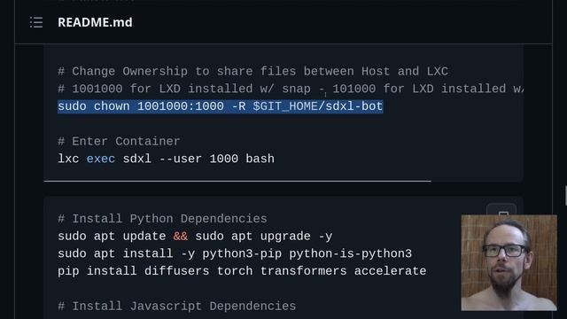 StableDiffusion-XL Bot for Discord using Linux Containers (LXC) and an Nvida GPU (Cuda). смотреть онлайн