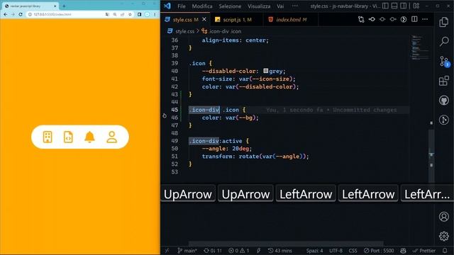 How to Code this `navColor.js` JavaScript Library from zero! — The Dev Ninja. смотреть онлайн