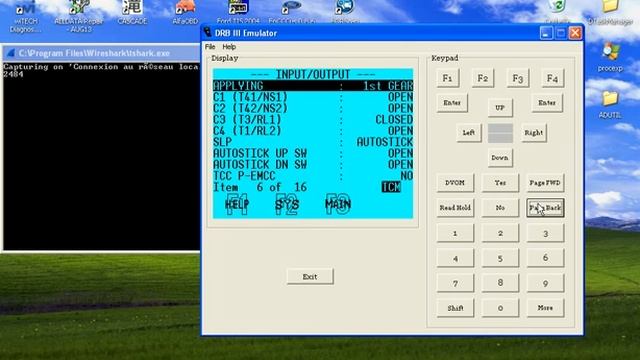 VCI Pod + DRB III Emulator Logging And Wireshark Dump