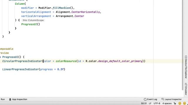 Jetpack Compose Progress Bar - Jetpack Compose Circle Process смотреть онлайн