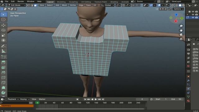 Симуляция ткани / Blender 3D #blendercloth #blenderphisics смотреть онлайн