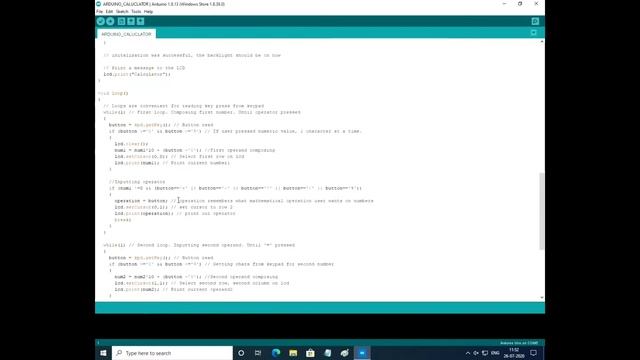How to make arduino caluclator using 16*2 lcd display and 4*4 keypad смотреть онлайн