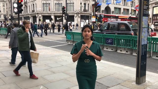 Oxford Street London Tour || Piccadilly Circus смотреть онлайн