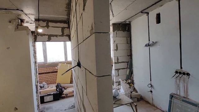 ЖК ЛИНИИ, из студии в двушку. Электрика. Фаворит Строй смотреть онлайн