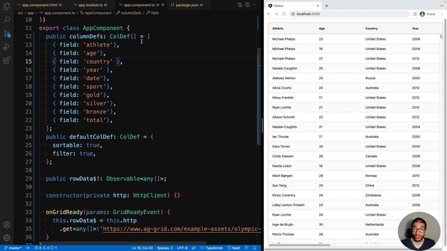 Enabling AG Grid Enterprise Features in Angular смотреть онлайн