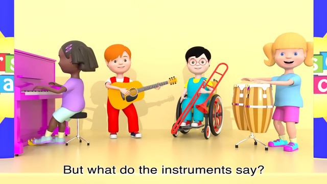 Musical Instruments Part 2 | Music sounds for Kids | NurseryTracks смотреть онлайн