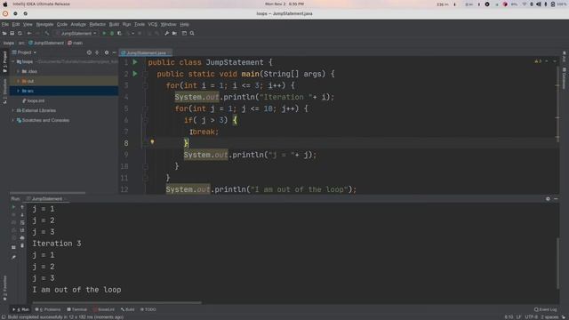 Java Programming: L18 - Jump Statements Part 1 (in Rohingya) смотреть онлайн