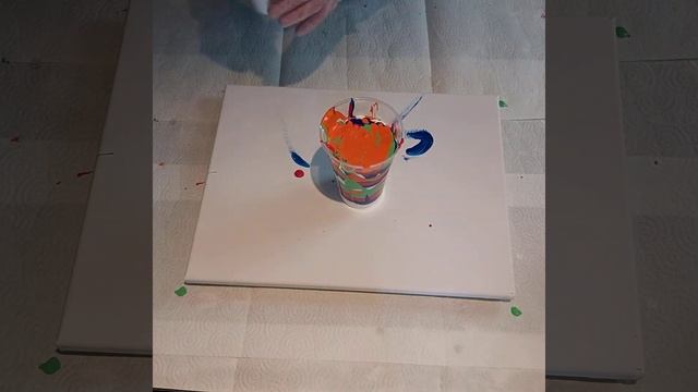 # 5 Акриловая заливка от А до Я. Техника Flip Cap или перевернутый стакан. смотреть онлайн