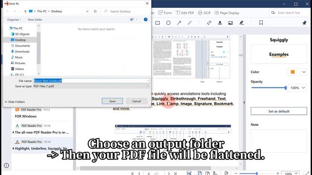 How to Save as Flattened PDF?|#PDFReaderPro смотреть онлайн