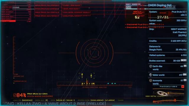 121 - Elite Dangerous - Кругосветка день 75 - До Beagle Point 27 028 с.л. смотреть онлайн