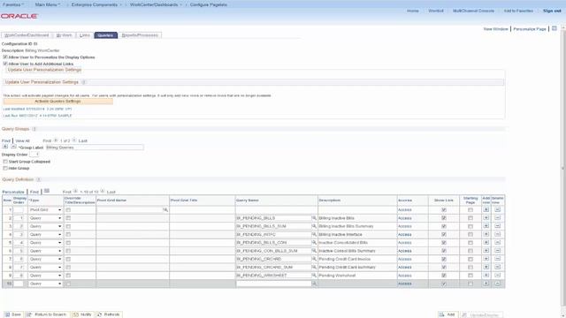 Configuring WorkCenters: Applications Framework смотреть онлайн
