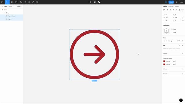 Как быстро изменить толщину линий svg иконок в figma. Делаем иконки в едином стиле толще или тоньше смотреть онлайн
