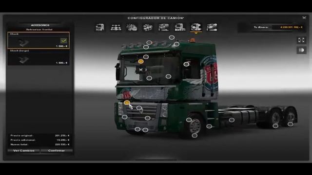 ETS2 - Renault Magnum 6x2 Tandem Tuning смотреть онлайн