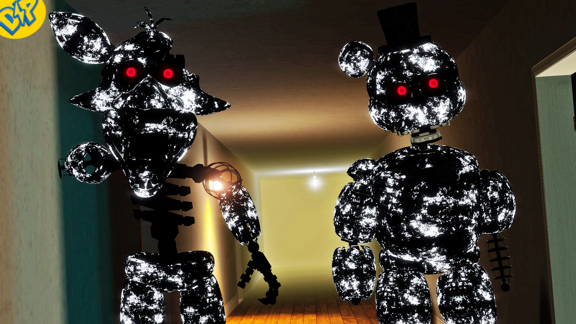 СТРАШНЫЕ АНИМАТРОНИКИ ФНАФ ГАРРИС МОД || Garry's Mod FNAF смотреть онлайн