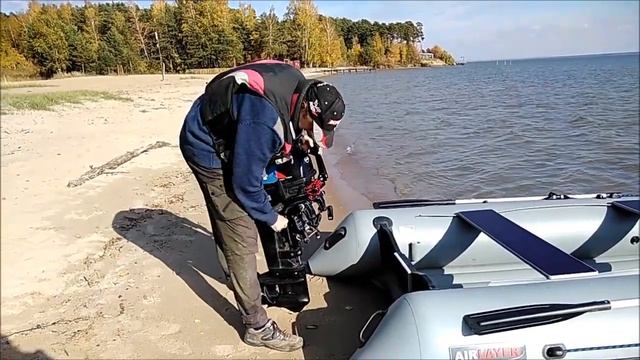Обзор лодки AirLayer Альфа 370 М смотреть онлайн