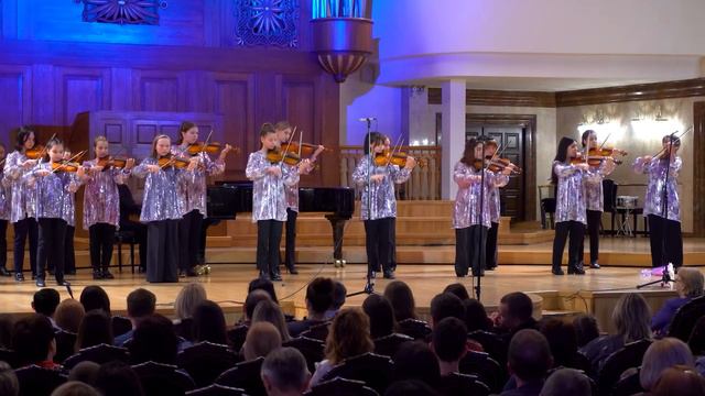 Н. Телепнев "Ave Sole" ансамбль скрипачей "Кампанелла" смотреть онлайн