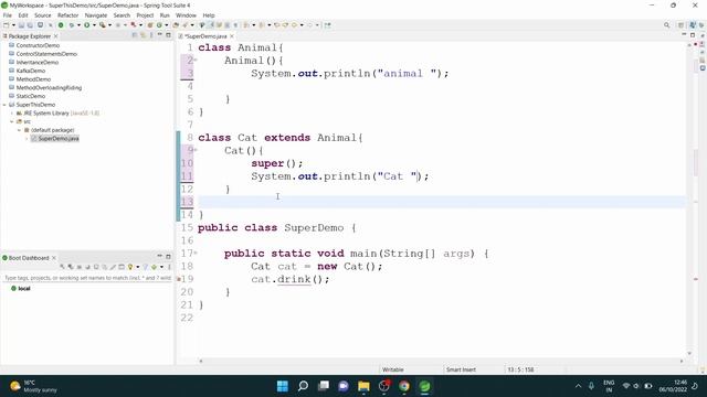 How to use super and this keyword in Java | Java Tutorial | Beginner Series смотреть онлайн