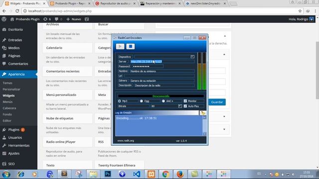 Como Insertar reproductor de audio para radio online en wordpress смотреть онлайн