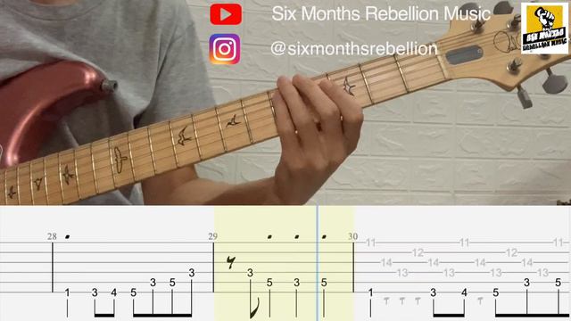 Cory Wong - Power Station [Guitar Cover | TAB l FUNK] TAB for FREE !| Six Months Rebellion Music смотреть онлайн