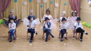 Танец на 8 марта. Танец бизнесменов. Танец со шляпами. Танец на 8 марта