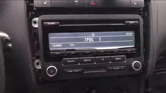 Штатная магнитола RCD-310 DELPHI. смотреть онлайн
