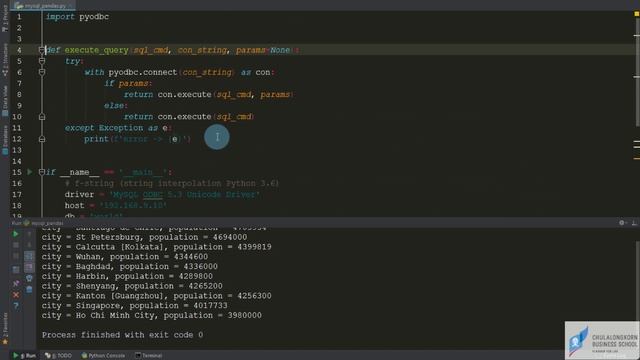 สอนไพธอน Python 3 + MySQL: การดึงข้อมูลจากฐานข้อมูลด้วย pandas package смотреть онлайн