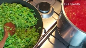 Турецкий менемен на зиму / Заготовки на зиму  / Менемен / Menemen kışlık / Domates sosu