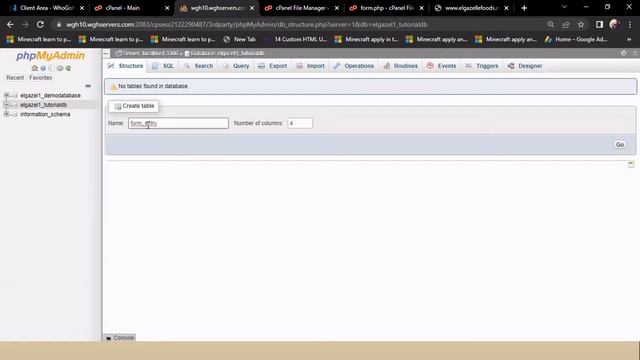 How To Create A Database To Store/Retrieve Users Data In CPanel смотреть онлайн
