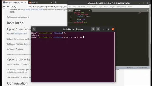 Colorear FORTRAN code en SUBLIME смотреть онлайн