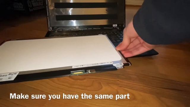 Replace LCD on laptop Acer Aspire E5-575g смотреть онлайн