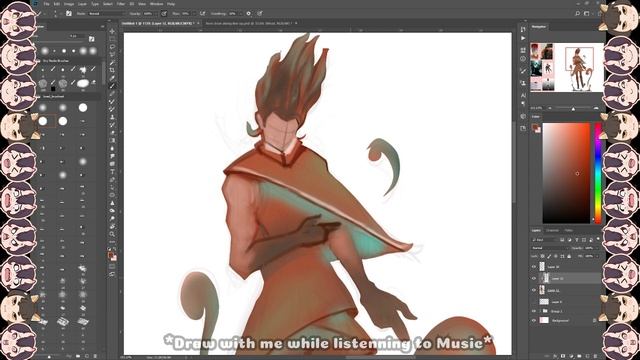 Character Design - necromancer / Special - 3/5 (Photoshop Time Lapse) смотреть онлайн