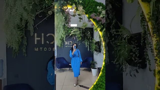 декор для зеркала вы салоне. мох и растения смотреть онлайн