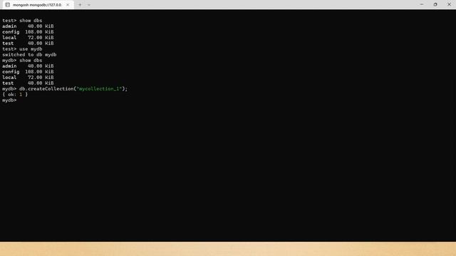 Creating and Dropping collection in MongoDB | MongoDB Tutorial смотреть онлайн